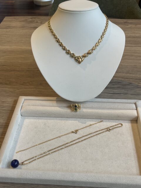 【買取実績】日向市のお客様より「K18（18金）ネックレス・リング」をお買取りいたしました！