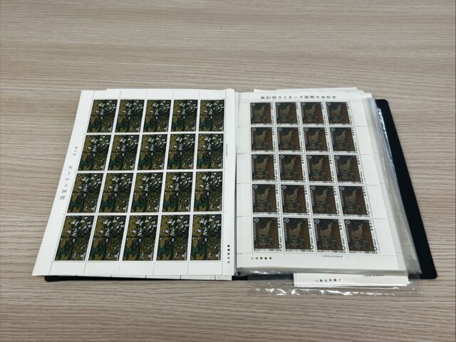 【延岡市】「国宝シリーズ」などの記念切手シートをお買い取りいたしました！