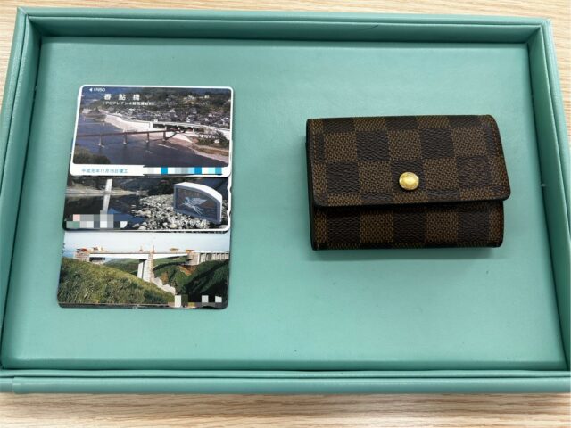 【延岡市のリピーター様より】ルイヴィトン（ダミエ）キーケース＆テレホンカードをお買取りいたしました！